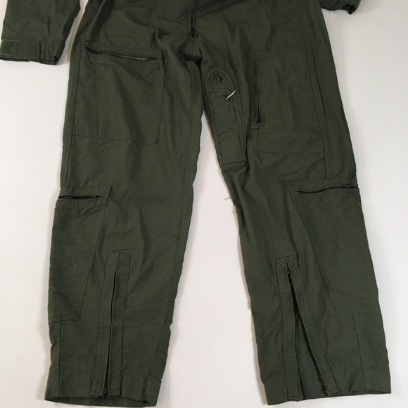 US Military Pilot Flight Suit Flyers Coveralls - Picture 2 of 6